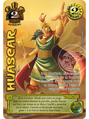 Huascar (Kit Racial Guerrero 2025)