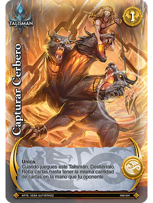Capturar Cerbero (Colección Inmortal)