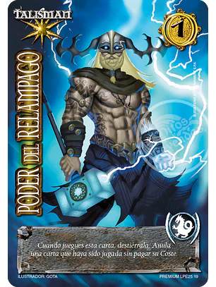 Poder del relámpago (LPE25 - Foil Premium)