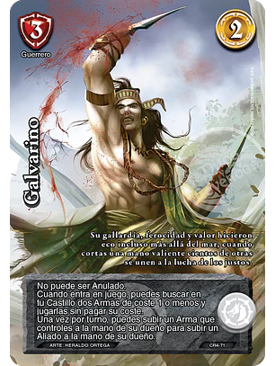 Galvarino (Kit Racial 2024 - Reprint)
