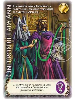 Cinturón de Lady Ann (TKPB26 - Desafío)