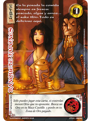 Banquete Japones (LPE3.0 - MR)