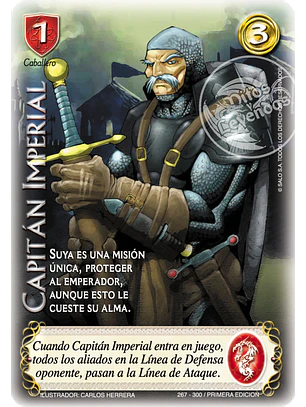 Capitán Imperial (Clásico CRU - Cortesana)