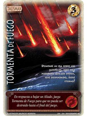 Tormenta de Fuego (HELENICA ANIV - Cortesana)