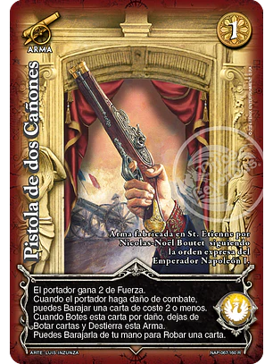 Pistola de dos Cañones