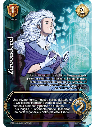 Ziroonderel (ONY - VC Foil)