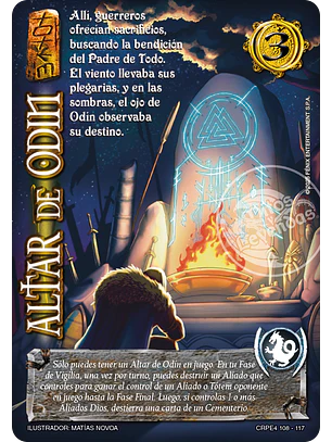 Altar de Odin (Kit Racial Dios 2025)