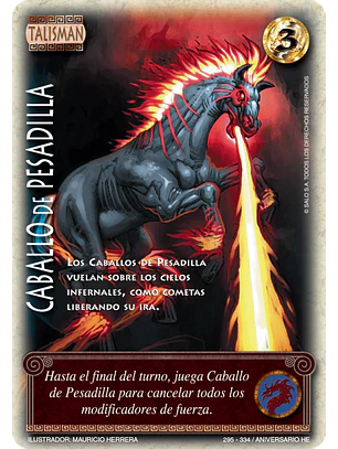 Caballo de Pesadilla (HELENICA ANIV - Vasalla)