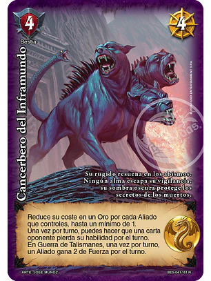 Cancerbero del Inframundo  (Bestiarium - Real)