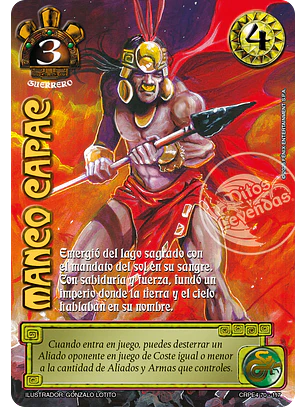 Manco Capac (Kit Racial Guerrero 2025)