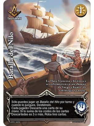 Batalla del Nilo (Napoleón - VC Foil)