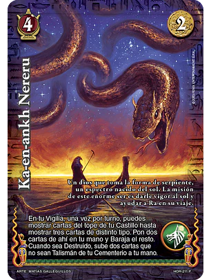 Ka-en-ankh-nereru (La Venganza de Horus - Promocional)