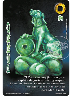 Perro (Xinnian 3 - Año del caballo)