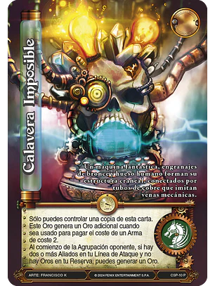 Calavera Imposible (Aventuras Steampunk)