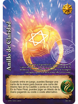 Anillo de Claridad (Bestiarium - Promocional)