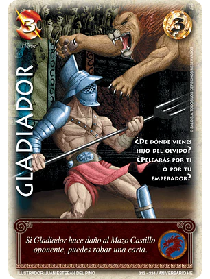 Gladiador (HELENICA ANIV - Vasalla)