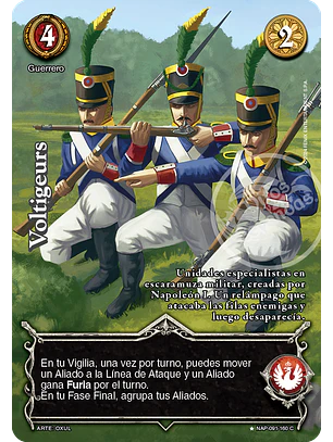 Voltigeurs (Napoleón - VC Foil)