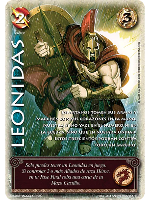Leonidas (Helénica Aniv - MR)