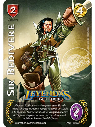 Sir Bedivere (Leyendas PB 3.0 - Buy a box)