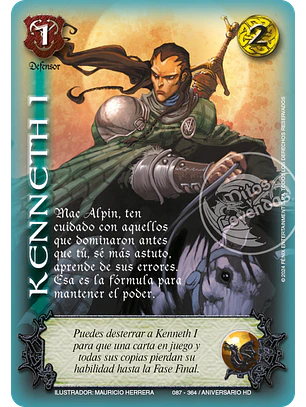 Kenneth I (HD Aniversario - Real)