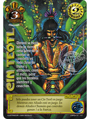 Cin Teotl (Kit Racial Chamán 2025)
