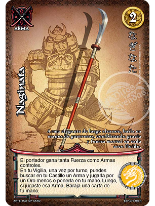 Naginata (Esp.Samurai - Real)