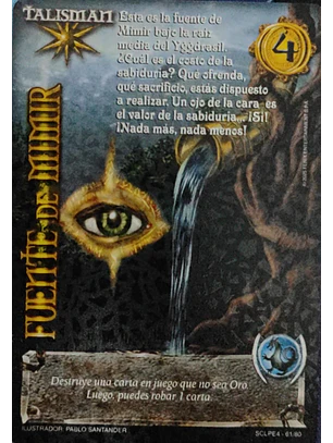 Fuente de Mimir (LPE4 - SCL)