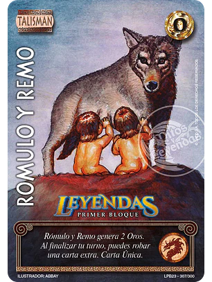 Rómulo y Remo (Leyendas PB 3.0 - Buy a box)