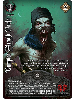 Vampiro Arnold Paole (FOIL) (DGO - VC Foil)