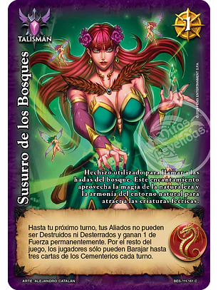 Susurro de los Bosques (Bestiarium - Cortesana)