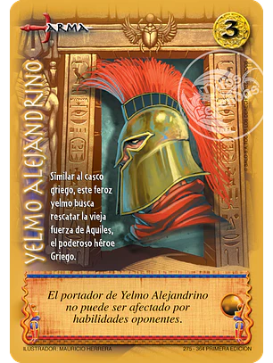 Yelmo Alejandrino (Clásico ENCRU - Real)