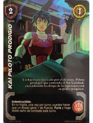 Kai Piloto Prodigio  (KVM - Cortesana Foil)