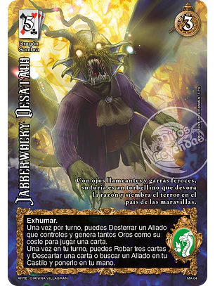 Jabberwocky Desatado (ONY - MA)