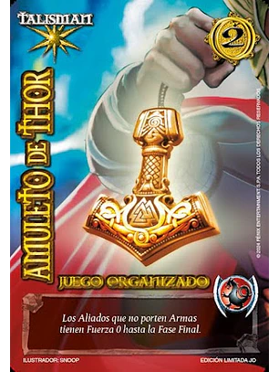 Amuleto de Thor (Promocional - JO)
