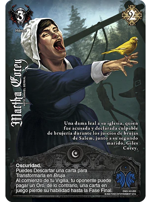 Martha Corey (FOIL) (DGO - VC Foil)