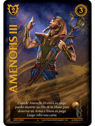 Amenofis III (CRPB2 - Faraón)