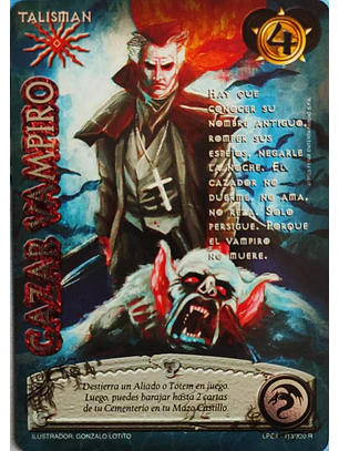 Cazar Vampiro (LPE4 - Real)