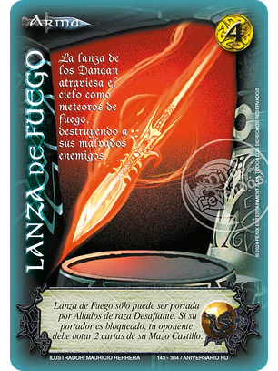 Lanza de Fuego (HD Aniversario - Real)