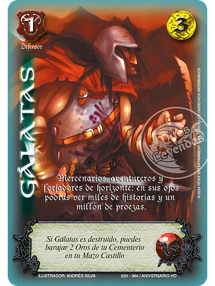 Galatas (HD Aniversario - Cortesana)