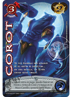 Corot (Kit Racial Licántropo 2025)