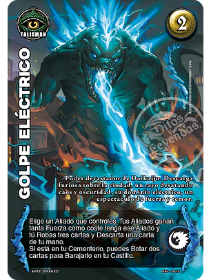 Golpe Eléctrico (Amenaza Kaiju - Promocional)