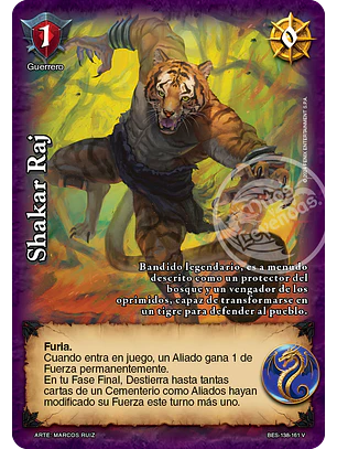 Shakar Raj (Bestiarium - Vasalla)