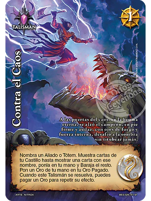 Contra el Caos (Bestiarium - MR)