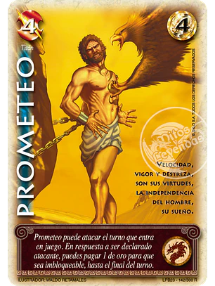 Prometeo (Leyendas PB 3.0 - Reales)