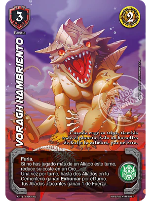 Voragh Hambriento (MTB - Invasores Galácticos)