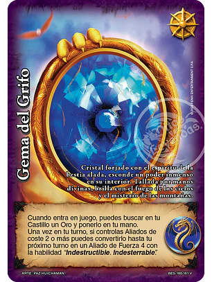 Gema del Grifo (Bestiarium - Vasalla)