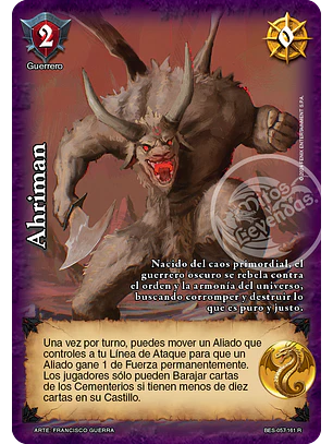 Ahriman (Bestiarium - Real)