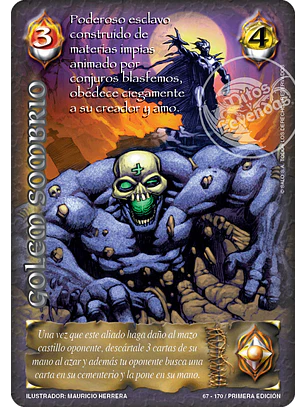 Golem Sombrio