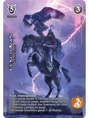 Gengis Kan (EXP - Legendaria)