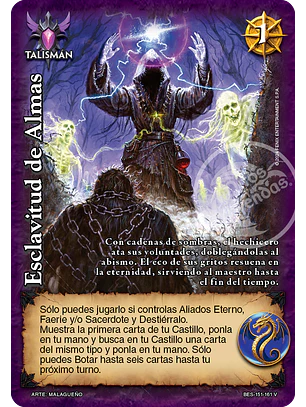 Esclavitud de Almas (Bestiarium - Vasalla)